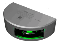 LOPOLIGHT POWER LED stuurboord navigatielamp 301-001