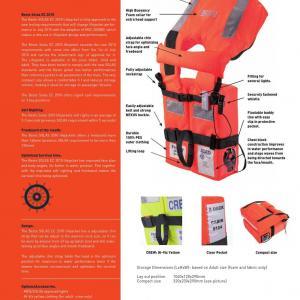 Alternative view of BESTO SOLAS 2010 Reddingsvest | BESTO SOLAS EC 2010 | HIGH VIS YELLOW "CREW"