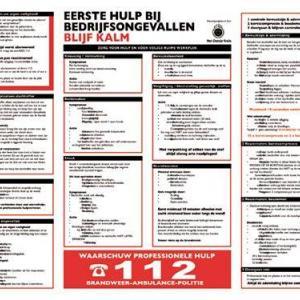 EHBO plaat | R.O.S.R. | 390 x 300 mm