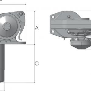 Alternative view of LOFRANS Dorado Ankerlier (horizontale) | 800W | 12V | 6-8 mm