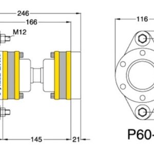 Alternative view of PYTHON DRIVE P60-B | Complete set