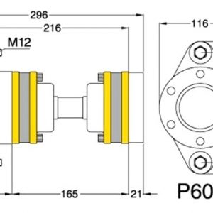 Alternative view of PYTHON DRIVE P60-K