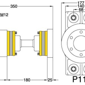 Alternative view of PYTHON DRIVE P110-T