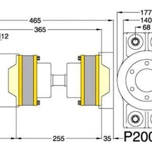 Alternative view of PYTHON DRIVE P200-T
