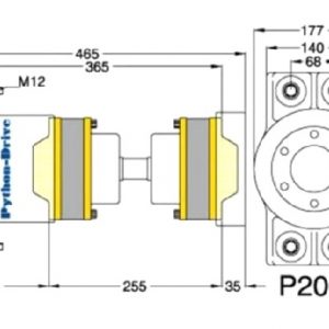 Alternative view of PYTHON DRIVE P200-Q