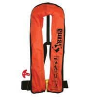 Lalizas reddingsvest Sigma | werk reddingsvest automatisch 170N met oranje duurzame PVC cover