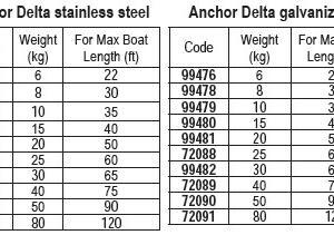 Alternative view of Delta Anker RVS316 | Lalizas | 15 tot 80 kg