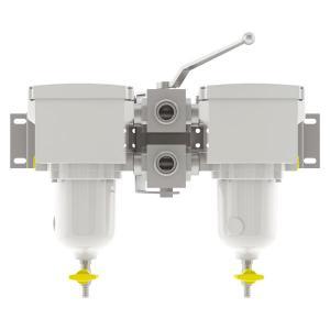 Alternative view of SEPAR Brandstoffilter SWK2000/18 serie | enkel en dubbel