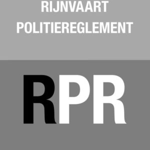 Rijnvaart Politiereglement RPR zakboek 2022