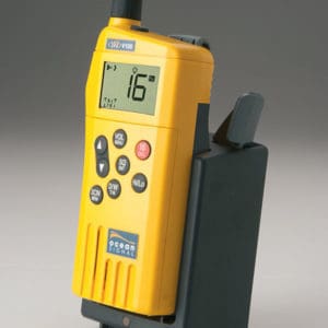 Alternative view of Ocean Signal V100 VHF | GMDSS Handheld Radio