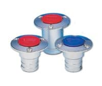 Dekvuldop Aluminium 38 mm | water of diesel | 1 1/2" / 38 mm