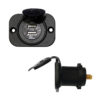 USB Inbouwstopcontact dubbel 12/24V