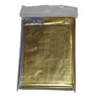 Lalizas Thermische Reddingsdeken goud/zilver | 2.1 x 1.6 meter