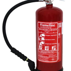 Flameline VV6 schuimblustoestel + vet 6 liter -30 °C vorstveilig rating 34A – 233B – 75F