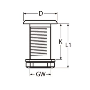 Alternative view of Huiddoorvoer RVS 316 A4 bol