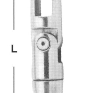 Alternative view of RVS316 Dubbele Draaibare Anker Kettingwartel 6-8 mm