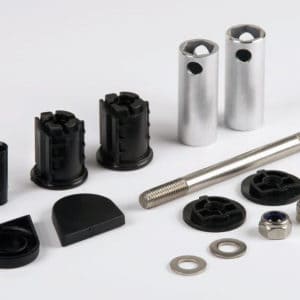 GEBO Scharnier Reparatie set 10 mm