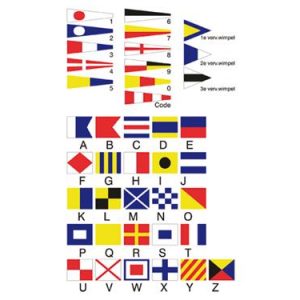 Alternative view of Lalizas Seinvlaggen set | set van 40 seinvlaggen