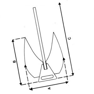 Alternative view of FOB HP Anker | van 4 tot 60 kg