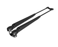 Roca W12 Parallel Ruitenwisserarm RVS304 zwart | kort of lang