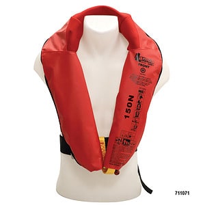 Alternative view of Lalizas Lamda Inflatable Lifejacket SOLAS | NEW zipper version | 150 / 275N