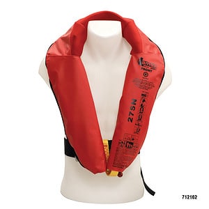 Lalizas Lamda Inflatable Lifejacket SOLAS | NEW zipper version | 150 / 275N