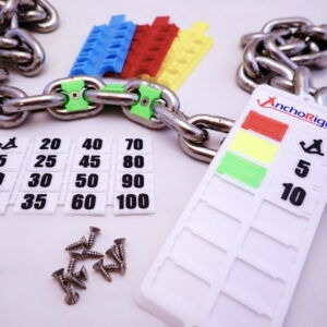 Anchoright Ankerketting markeerset | 8 of 10 mm
