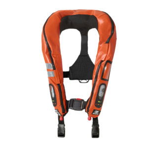 BALTIC Automatische Reddingsvest 305N | M.E.D. / SOLAS | met harnas | Oranje PVC cover
