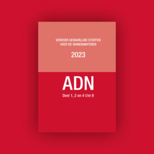 ADN boek 2023 | deel 1, 2 en 4 t/m 9 | vervoer van gevaarlijke goederen over de binnenwateren
