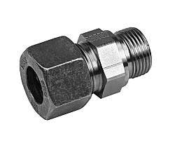 Inschroefnippel M18 x 1,5 voor 10 mm leiding of 8 mm tule