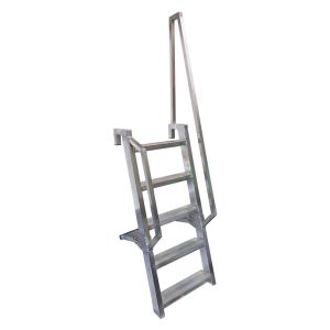 Aluminium Buitenboordtrap NEN EN1502