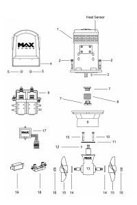 Max Power Koppelingsnaaf CT165 en CT225 | PG56 ø20 Alu - Afbeelding 2