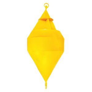 Ankerboei Geel met Radarreflector | Conform eisen RPR