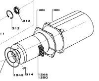 Lofrans X2 Electric Motor 24V 1000W