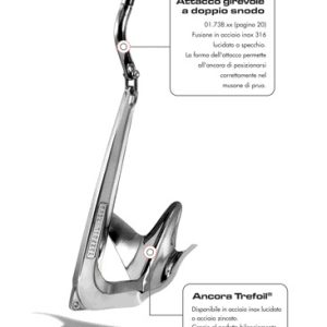 Alternative view of Trefoil® Anker AISI316 | 5 tot 50 kg