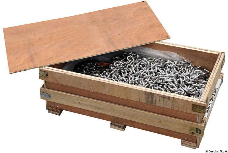 Osculati Grade 70 Ankerketting Ø 8 mm | Hot-galvanized | high-resistance - Afbeelding 3