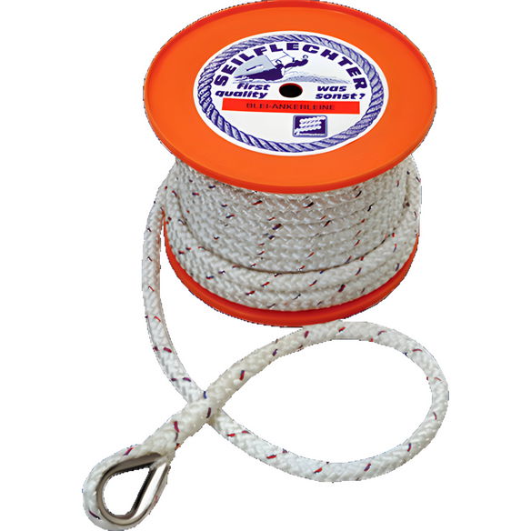 Seilflechter Anker Loodlijn met RVS kous