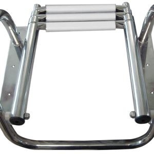 Alternative view of Osculati RVS316 zwemtrap telescopisch | voor montage op zwemplateau