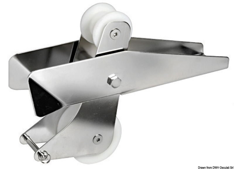 Osculati RVS Boegrol