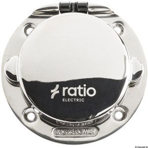 Shore Power Stainless Steel Inlet 16A