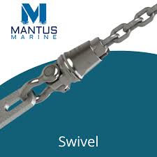 Mantus Swivel Ankerkettingverbinder met Wartel | S1 6-8 mm