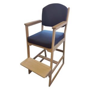 Stuurstoel WOOD Blauw | Stof of Skai