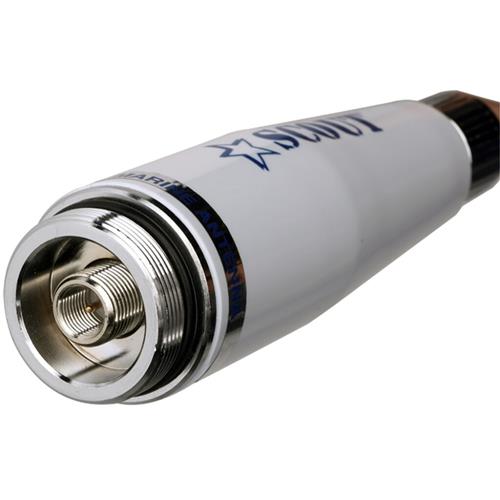 Scout QUICK 3 RVS Marifoon Antenne | VHF | 1,1mtr | 3dB | QuickFit - Afbeelding 3