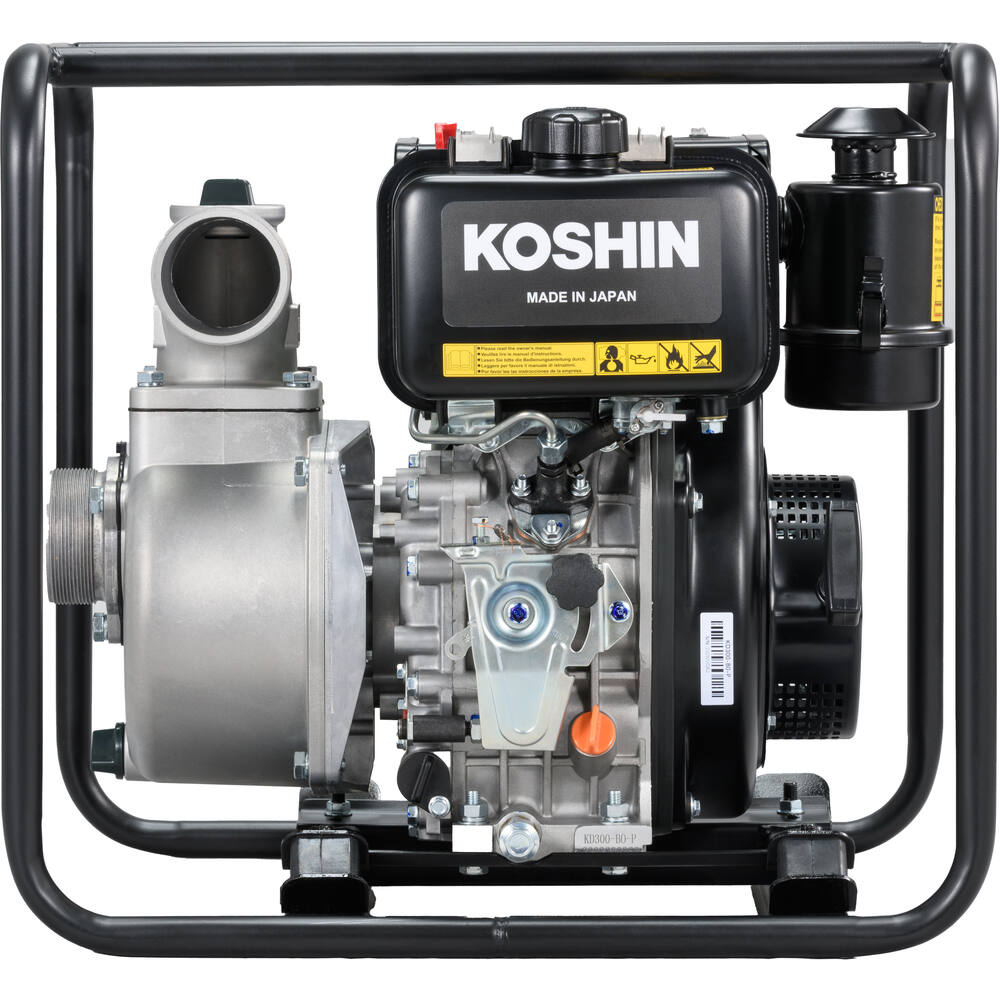 KOSHIN Dieselpomp KD300 3" | Koshin Dieselpomp SEV-80D 3"