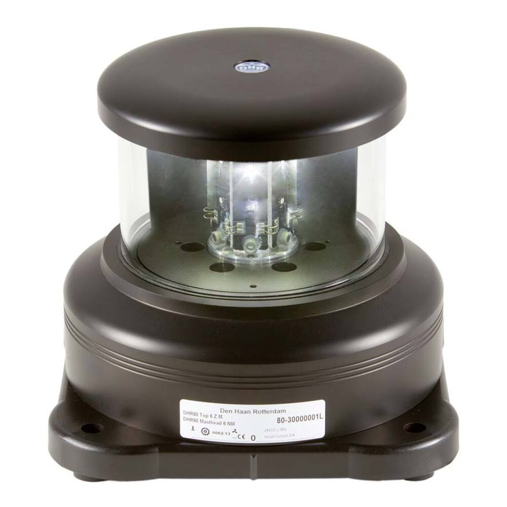 DHR80 LED TOPLANTAARN WIT HELDER |
