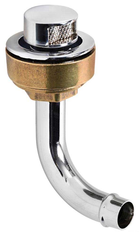 Tankontluchter inbouw Ø16 mm omlaag 90°