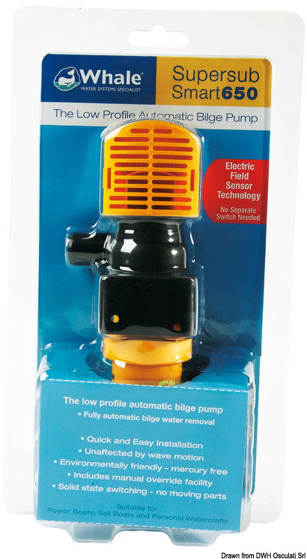 Whale Supersub Smart Submersible Automatic Bilge Pump | 650 of 1100 gph - Afbeelding 3