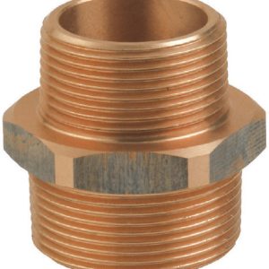 GUIDI Bronzen Verloopnippel M-M