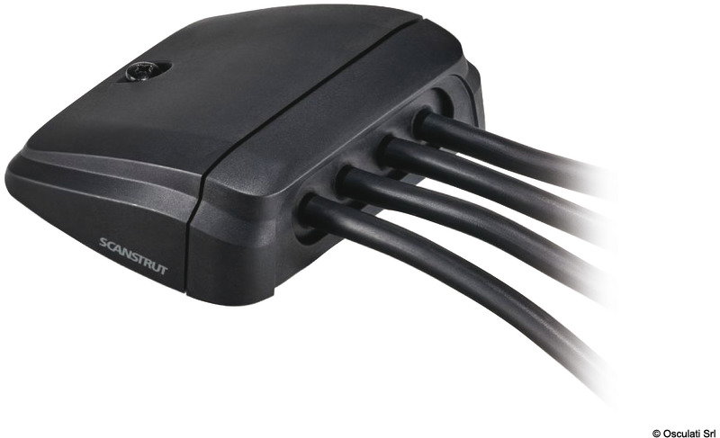 Scanstrut DS-H-MULTI-BLK Waterdicht Kabeldoorvoer Haaks