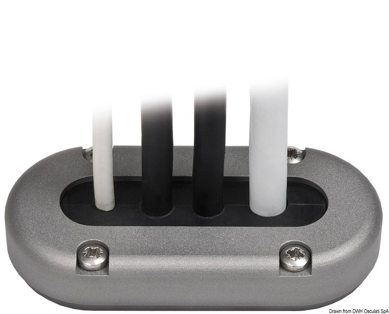 Scanstrut DS-MULTI Waterdichte Kabeldoorvoer in Aluminium